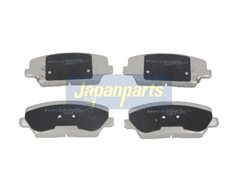 Brake Pad Set, disc brake PA-K27AF Japanparts
