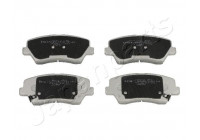 Brake Pad Set, disc brake PA-K31AF Japanparts