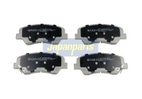 Brake Pad Set, disc brake PA-K32AF Japanparts