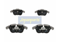 Brake Pad Set, disc brake PA-L00AF Japanparts