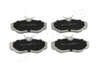 Brake Pad Set, disc brake PA-L09AF Japanparts