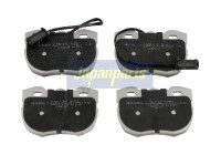 Brake Pad Set, disc brake PA-L10AF Japanparts