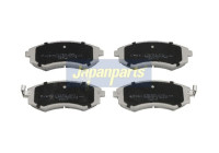 Brake Pad Set, disc brake PA-S02AF Japanparts