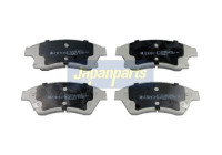 Brake Pad Set, disc brake PA-W12AF Japanparts