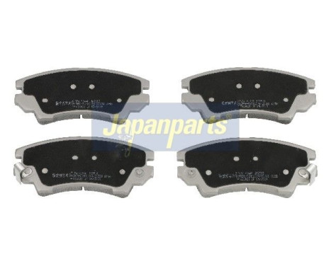 Brake Pad Set, disc brake PA-W16AF Japanparts