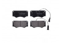Brake Pad Set, disc brake PA6016 Brembo