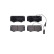 Brake Pad Set, disc brake PA6016 Brembo, Thumbnail 3