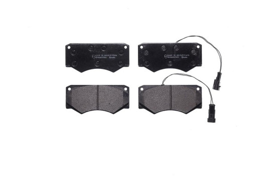 Brake Pad Set, disc brake PA6016 Brembo, Image 3