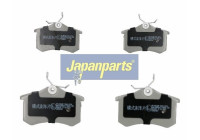 Brake Pad Set, disc brake PP-0002AF Japanparts