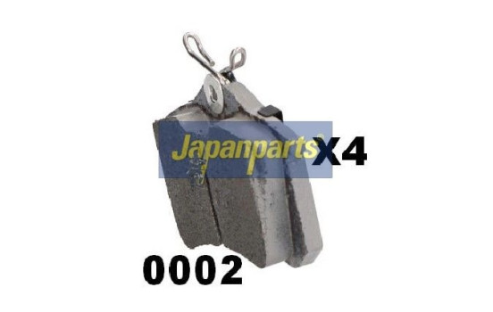 Brake Pad Set, disc brake PP-0002AF Japanparts, Image 3
