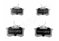 Brake Pad Set, disc brake PP-0002AF Japanparts