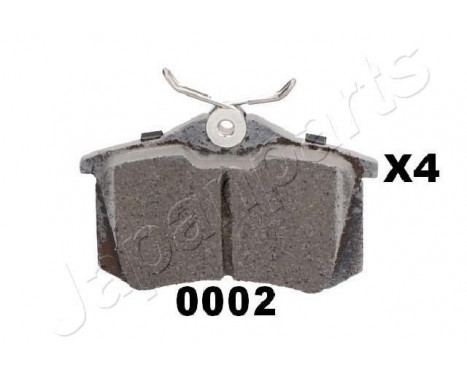 Brake Pad Set, disc brake PP-0002AF Japanparts, Image 2