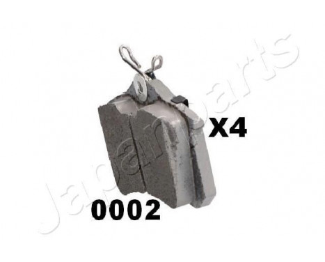 Brake Pad Set, disc brake PP-0002AF Japanparts, Image 3