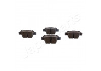 Brake Pad Set, disc brake PP-0004AF Japanparts