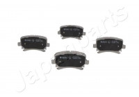 Brake Pad Set, disc brake PP-0007AF Japanparts