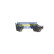 Brake Pad Set, disc brake PP-0009AF Japanparts, Thumbnail 3