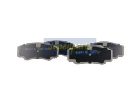 Brake Pad Set, disc brake PP-0010AF Japanparts