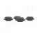 Brake Pad Set, disc brake PP-0013AF Japanparts, Thumbnail 2