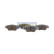 Brake Pad Set, disc brake PP-0016AF Japanparts, Thumbnail 2