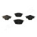 Brake Pad Set, disc brake PP-0019AF Japanparts, Thumbnail 2