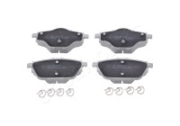 Brake Pad Set, disc brake PP-0019AF Japanparts