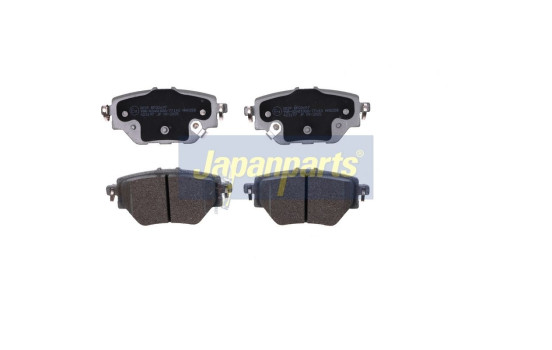 Brake pad set, disc brake PP-0039AF Japanparts
