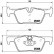 Brake Pad Set, disc brake PP-0102AF Japanparts, Thumbnail 2