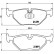 Brake Pad Set, disc brake PP-0110AF Japanparts, Thumbnail 2