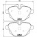 Brake Pad Set, disc brake PP-0112AF Japanparts, Thumbnail 2