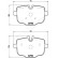 Brake Pad Set, disc brake PP-0113AF Japanparts, Thumbnail 2