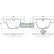 Brake Pad Set, disc brake PP-0115AF Japanparts, Thumbnail 2