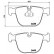 Brake Pad Set, disc brake PP-0117AF Japanparts, Thumbnail 2