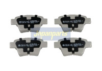 Brake Pad Set, disc brake PP-012AF Japanparts