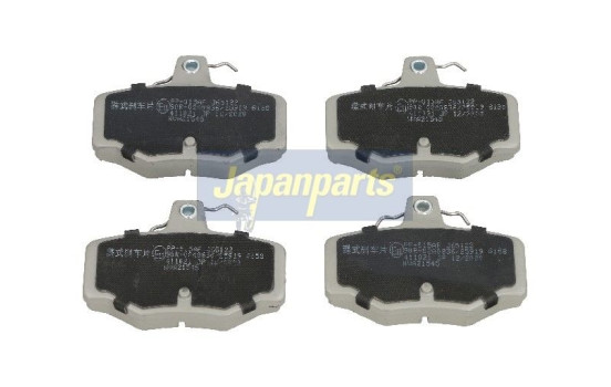 Brake Pad Set, disc brake PP-015AF Japanparts