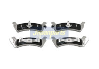 Brake Pad Set, disc brake PP-019AF Japanparts