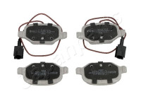 Brake Pad Set, disc brake PP-0200AF Japanparts