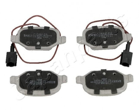 Brake Pad Set, disc brake PP-0200AF Japanparts