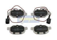 Brake Pad Set, disc brake PP-0200AF Japanparts
