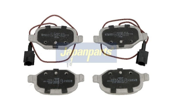 Brake Pad Set, disc brake PP-0200AF Japanparts
