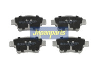 Brake Pad Set, disc brake PP-0201AF Japanparts