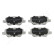 Brake Pad Set, disc brake PP-0202AF Japanparts