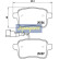 Brake Pad Set, disc brake PP-0205AF Japanparts, Thumbnail 2