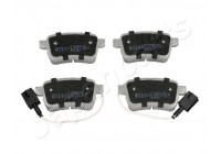 Brake Pad Set, disc brake PP-0205AF Japanparts