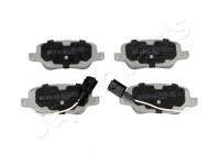 Brake Pad Set, disc brake PP-0206AF Japanparts