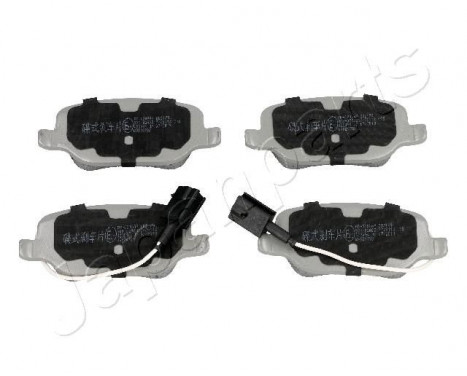 Brake Pad Set, disc brake PP-0206AF Japanparts