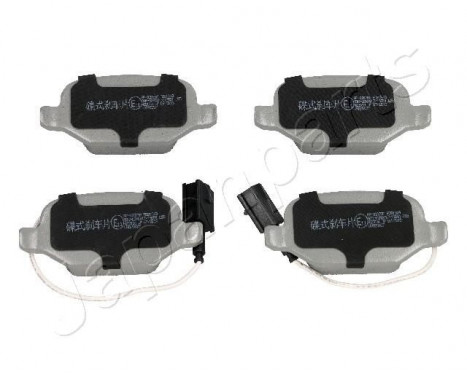 Brake Pad Set, disc brake PP-0207AF Japanparts