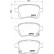 Brake Pad Set, disc brake PP-0209AF Japanparts, Thumbnail 2