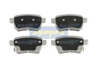 Brake Pad Set, disc brake PP-0209AF Japanparts