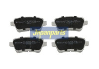 Brake Pad Set, disc brake PP-0212AF Japanparts