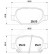 Brake Pad Set, disc brake PP-0214AF Japanparts, Thumbnail 2